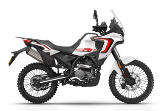 QJ Motor SRT 450RX 2026 ΜΗΧΑΝΗ adventure SRT 450RX WHITE