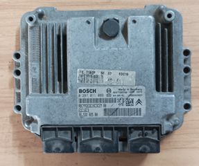 ΕΓΚΕΦΑΛΟΣ ΚΙΝΗΤΗΡA PEUGEOT CITROEN BOSCH EDC16C34 0281011089 /ΞΕΚΛΕΙΔΩΜΑ IMMOBILIZER Ή IMMO OF