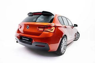 Spoiler / Αεροτομή Maxton Design 3D BMW 1 M-Pack / M140i / Standard F20 - Μαύρο Γυαλιστερό - (BM-1-F20F-M-CAP4D1G)