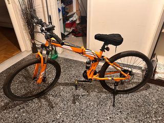 All - Mountain 2025 ExtraPower 26" Folding Mountain Bike – 21-Speed