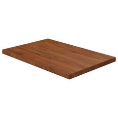 Πάγκος Μπάνιου Σκ. Καφέ 60x40x2,5 εκ. Επεξ. Μασίφ Ξύλο 343054