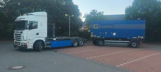 Ανατρεπόμενο Για Containers Με Βραχίονες Scania 2013 R500 V8 ΓΑΝΤΖΟΣ ΣΥΣΤΗΜΑ CONTEINER HACKEN VDL-thumb-4