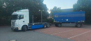 Ανατρεπόμενο Για Containers Με Βραχίονες Scania 2013 R500 V8 ΓΑΝΤΖΟΣ ΣΥΣΤΗΜΑ CONTEINER HACKEN VDL-thumb-5