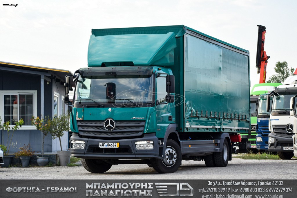 Καρότσα Κουρτίνα Mercedes-Benz 2015 Atego 1524 Clima