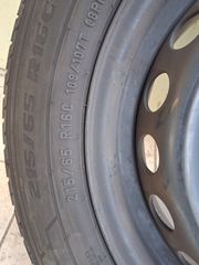 4 ΖΑΝΤΟΛΑΣΤΙΧΑ 215/65 R16C FORD TRANSIT CUSTOM ΣΕ ΑΡΙΣΤΗ ΚΑΤΑΣΤΑΣΗ-thumb-1
