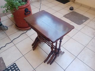 ΤΡΑΠΕΖΆΚΙ ΖΙΓΚΟΝ GRANNY'S, VINTAGE-thumb-9