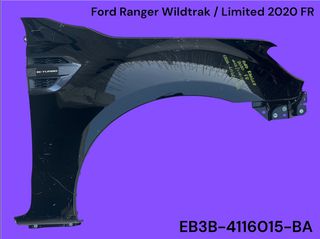 FORD RANGER WILDTRAK / LIMITED 2017-2023 ΜΕΤΑΧΕΙΡΙΣΜΕΝΑ ΑΝΤΑΛΛΑΚΤΙΚΑ ( Φτερό εμπρός δεξιό συνοδηγού πλευρά με κωδικό EB3B-4116015-BA γνήσιο μεταχειρισμένο )