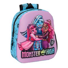 Τσάντα Νηπιαγωγείου Monster High 3D SAFTA 27x10x33cm