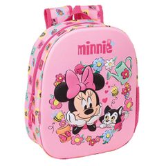 Τσάντα Νηπιαγωγείου Minnie Mouse 3D SAFTA 27x10x33cm