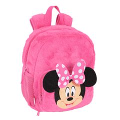 Τσάντα Νηπιαγωγείου Minnie Mouse Λούτρινη SAFTA 22x10x27cm