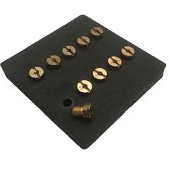ΖΙΓΚΛΕΡ ΚΑΡΜΠΥΡΑΤΕΡ DELLORTO 6MM ΣΕΤ 10/ΤΕΜ #80-#102 - (ΤΑΙ)