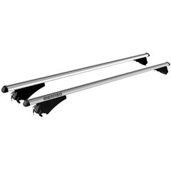MENABO ΜΠΑΡΕΣ ΟΡΟΦΗΣ ΑΛΟΥΜΙΝΙΟΥ TIGER 118.5 cm ΣΕ ΑΣΗΜΙ ΧΡΩΜΑ ΓΙΑ Mini Countryman (F60) 5 doors 2017> ΜΕ FLUSH ή RAISED RAILS - 2 ΤΕΜ. (8490/ΜΒ)
