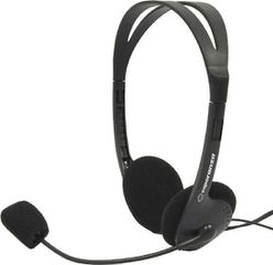 Esperanza EH102 On Ear Multimedia Ακουστικά με μικροφωνο και σύνδεση 3.5mm Jack