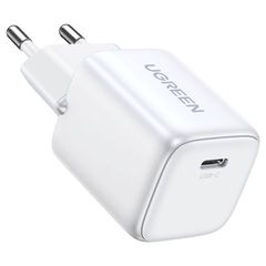 Ugreen Φορτιστής Χωρίς Καλώδιο με USB-C 20W Power Delivery Λευκός (Nexode Mini)