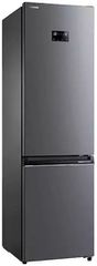 Toshiba Ψυγειοκαταψύκτης 378lt NoFrost Υ201.8xΠ59.5xΒ66εκ. Γκρι GR-RB500WE-PMJ