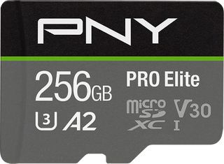 PNY Pro Elite MicroSD XC Card 256GB U3 V30 A2 UHS-I 100MB/s με αντάπτορα