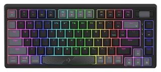 Aqirys Adara Mini LE Μηχανικό Πληκτρολόγιο 75%, HaiMu x AQIRYS Super Silent διακόπτες, RGB, Αγγλικό US Black