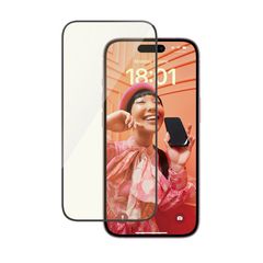 PanzerGlass - Eyecare Screen Protector iPhone 15 - Ultra-Wide Fit m. EasyAligner / Electronics