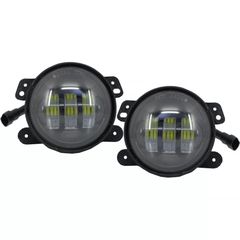Fóta omíchlhs 4 intsón Plírhs LED katállhloi gia Jeep Wrangler JK TJ LJ (2007-2017)