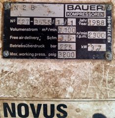 Compressor/ BAUER NOVUS N2B-thumb-1