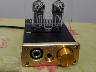 Douk Audio U10 HiFi Valve Tube Preamp Stereo AUX Desktop Audio Preamp