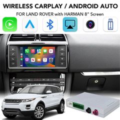 LENOVO LTP LH 2523F CPAA (WIRELESS CARPLAY / ANDROID AUTO BOX with 2 CAMERA IN for JAGUAR - LAND ROVER mod. 2016-2019 with HARMAN 8" System)