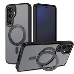 Tech-Protect MagRing MagSafe case for Samsung Galaxy S24 FE - black