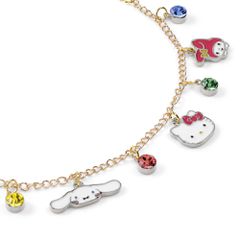 Hello Kitty and Friends charm bracelet-thumb-2