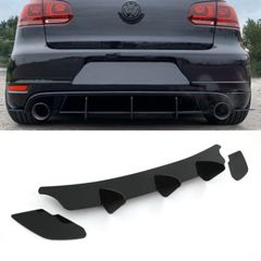 ΠΙΣΩ ΣΠΟΙΛΕΡ Diffuser Vw Golf 6 GTI Piano Black