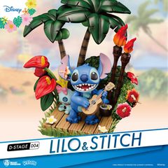 LILO & STITCH - Stitch - Diorama D-Stage 14cm-thumb-3