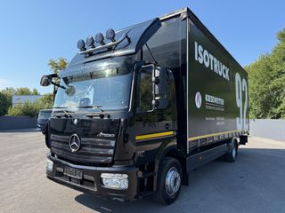Καρότσα Κουρτίνα Mercedes-Benz 2017 Atego 1221 Euro 6 Κλιμα Κουρτίνα / Μουσαμά