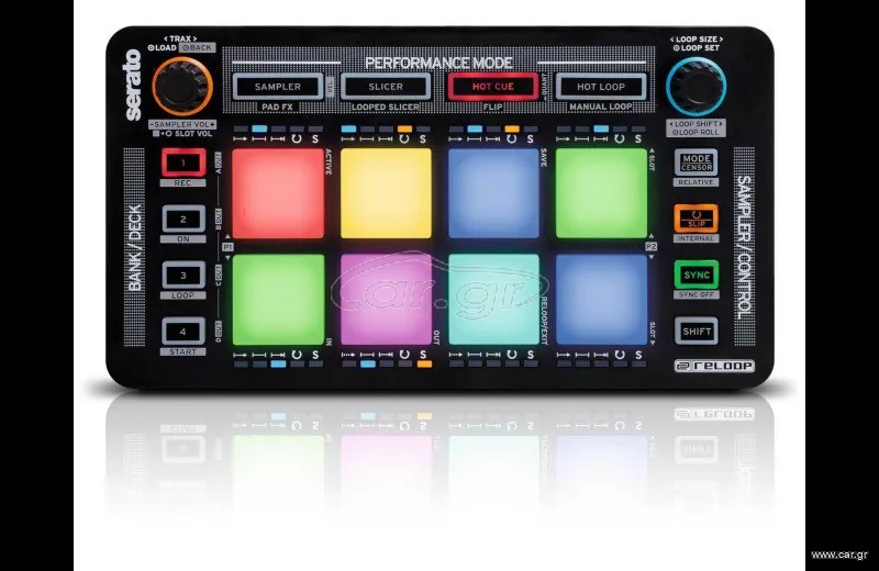 reloop neon pad serato dj