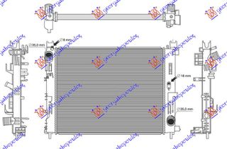 ΨΥΓΕΙΟ 1.5 DCI ΠΕΤΡΕΛΑΙΟ ΜΗΧΑΝΙΚΟ (510x404) (NRF) — DACIA LOGAN-MCV II 2016-2021