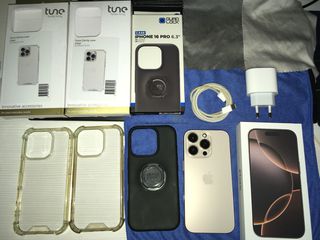 iPhone 16 Pro 128GB Desert Titanium Gold σαν καινούργιο