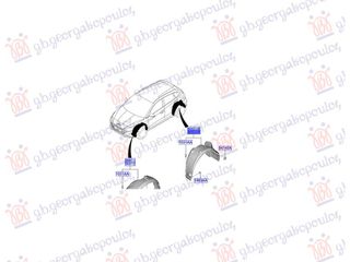 ΘΟΛΟΣ ΠΙΣΩ ΠΛΑΣΤΙΚΟΣ (Γ) ΔΕ — HYUNDAI i20 III 2024-