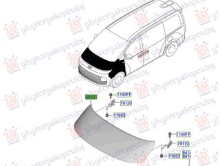 ΚΑΠΟ ΕΜΠΡΟΣ — HYUNDAI STARIA 2025-