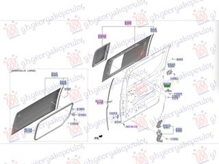 ΟΔΗΓΟΣ/ΡΑΟΥΛΟ ΠΟΡΤΑΣ ΣΥΡΩΜΕΝΗΣ ΑΝΩ (Γ) ΔΕ — HYUNDAI STARIA 2025-