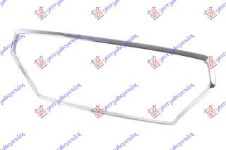 ΠΛΑΙΣΙΟ ΜΑΣΚΑΣ ΧΡΩΜΙΟ (ΜΑΣΚΑ ΜΑΥΡΗ) — HYUNDAI i30 HATCHBACK/TOURER 2017-2020