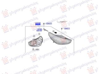 ΦΑΝΟΣ ΕΜΠΡΟΣ ΗΛΕΚΤΡΙΚΟΣ (Γ) ΔΕ — HYUNDAI i30 HATCHBACK 2020-