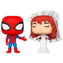 POP pack 2 figures Marvel Spider-Man and MJ-thumb-1