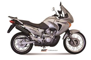 Εξάτμιση Τελικό Mivv Suono Black Steel/Carbon end Honda Transalp 650 2005-2007*