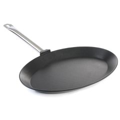 Αντικολλητικό Οβάλ Τηγάνι για Ψάρια 27cm Hendi Titanium Professional 629604
