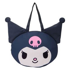 SANRIO - Kuromi - Oversize Canvas Tote Bag LoungeFly