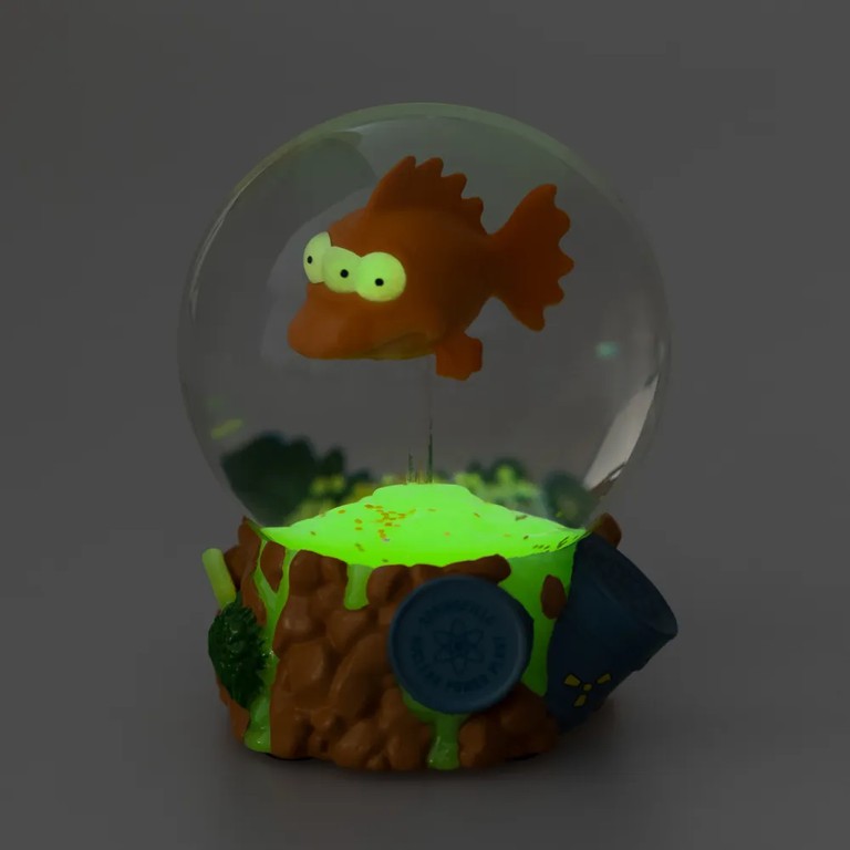 THE SIMPSONS - Blinky - Snow Globe 80mm