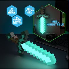 MINECRAFT - Diamond Sword - Light 40cm-thumb-0