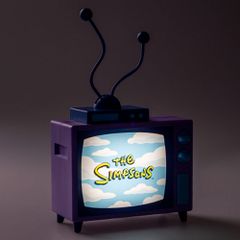 The Simpsons Lamp with USB-C TV-thumb-1