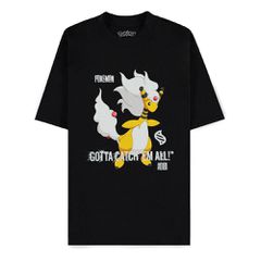 Pokémon Mega Evolutions T-Shirt Mega Ampharos Gotta Catch Em All Size S