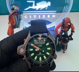 Citizen PROMASTER Aqualand special limited edition green jp2007-17x τελικη τιμη χωρις ανταλλαγές