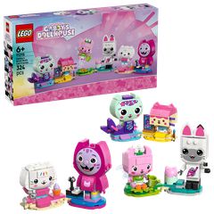 LEGO - Gabby's Dollhouse - Gabby's Brick-Built Cat Friends (11215)