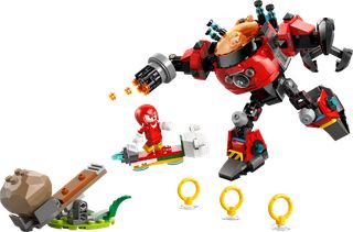 LEGO - Sonic - Knuckles vs. Dr. Eggman Egg Crusher Mech (77005)